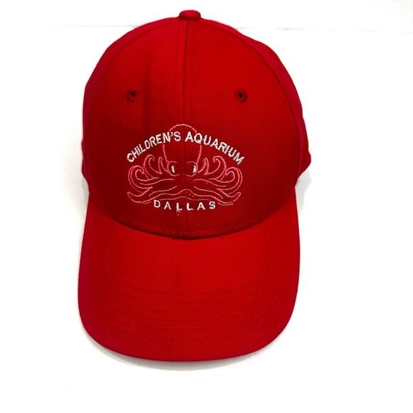Dallas Children's Aquarium Red and Pink Adjustable Unisex Hat/Cap - Picture 2 of 10